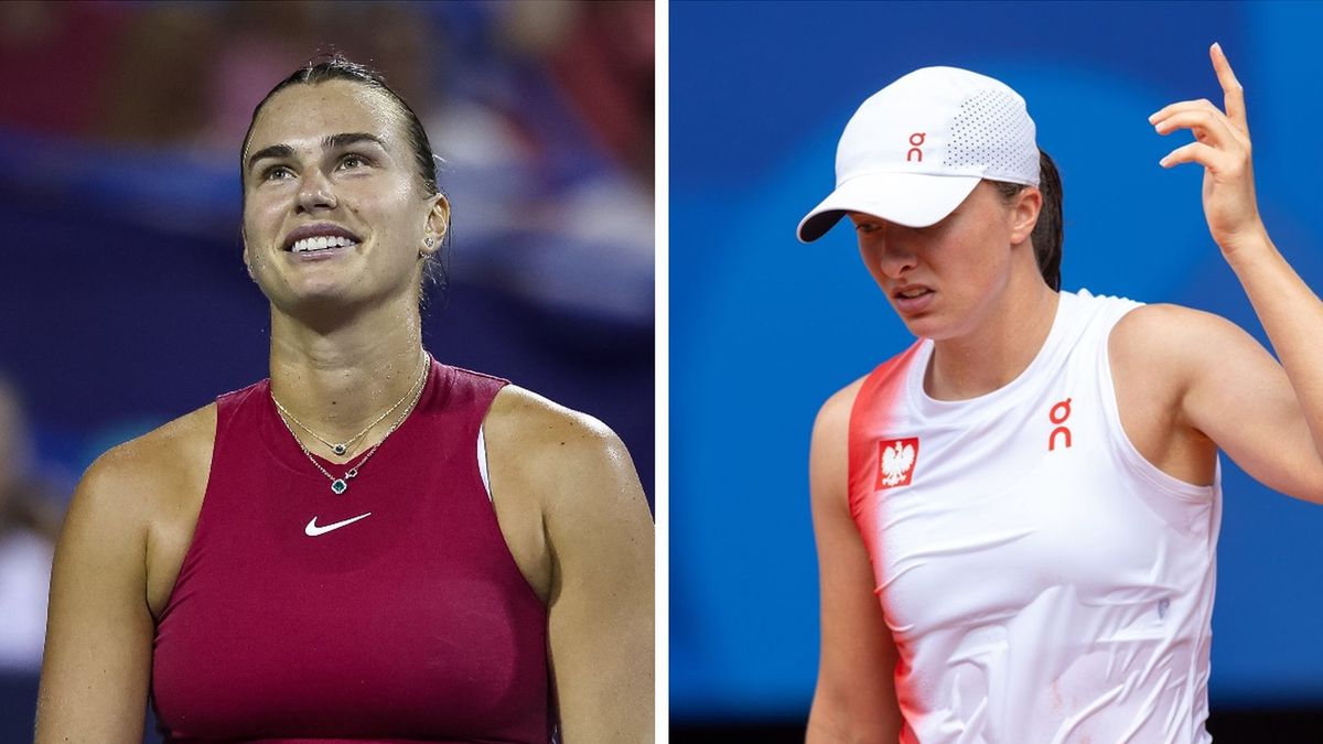 Getty Images / Na zdjęciach: Aryna Sabalenka (Scott Taetsch/Getty Images) i Iga Świątek (Andrzej Iwanczuk/NurPhoto via Getty Images)