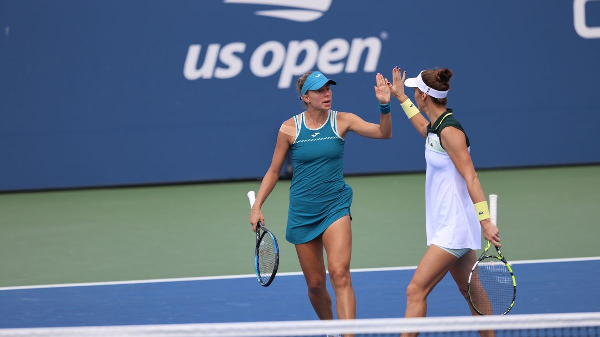 Magda Linette i Bernarda Pera w US Open 2023