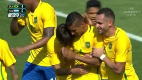 Piłka nożna (M), Brazylia - Honduras 4:0: Marquinhos wykorzystał niepewność obrońców