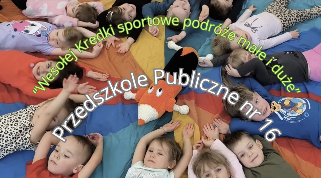 Sportowa Kredka ruszyła w podróż po Ostrowcu. Przedszkolaki odkrywały, że ruch to radość, zdrowie i wspólny czas