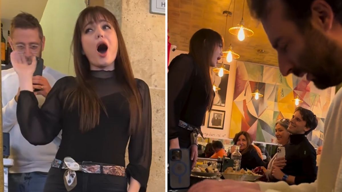  Polka nagle zaczęła śpiewać. Szok w Paryżu 