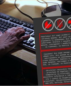 Ukraina. Masowy cyberatak na strony rządowe. Hakerzy zostawili komunikat po polsku