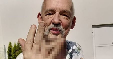 Korwin-Mikke pokazał to w internecie. Boli od samego patrzenia