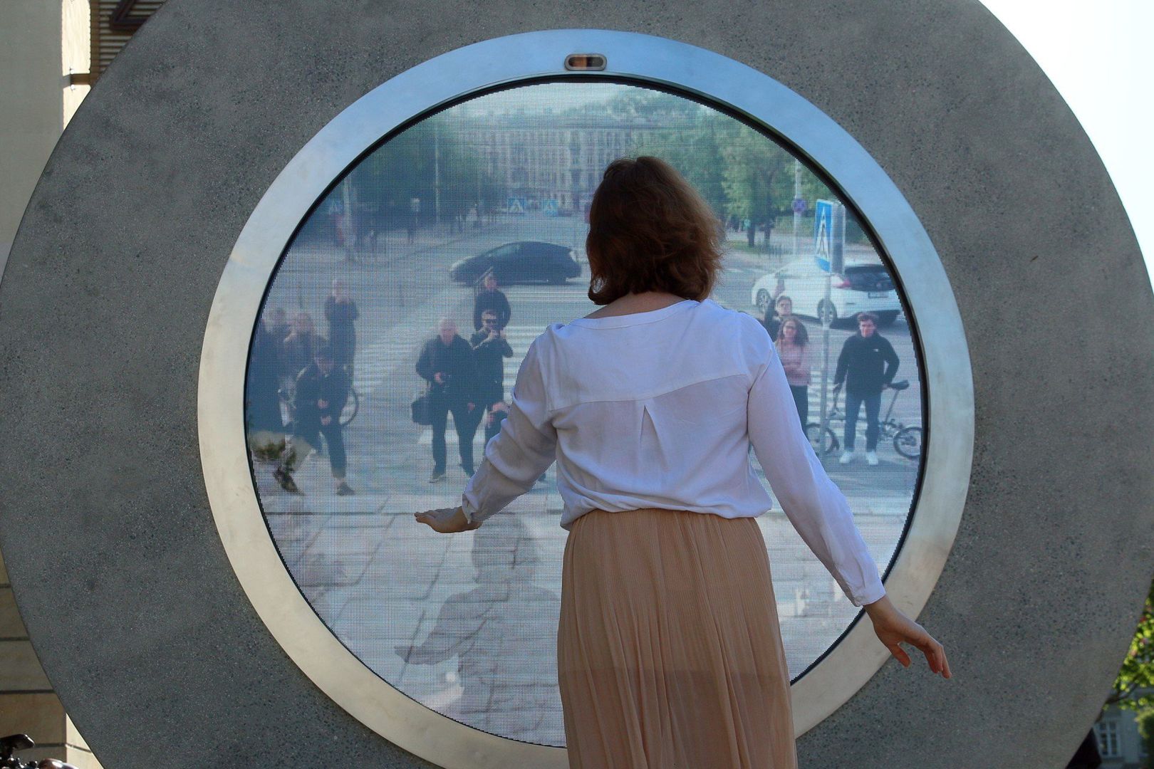Futurystyczny projekt &#34;Portal&#34; w Gdańsku? &#34;Na żywo&#34; dla mieszkańców i turystów 