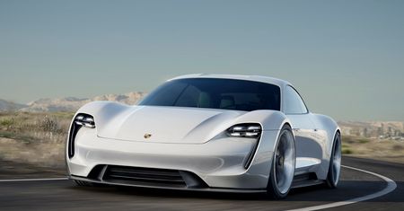 Koncepcyjne Porsche Mission E (2015) - dopaść Teslę Model S [aktualizacja]