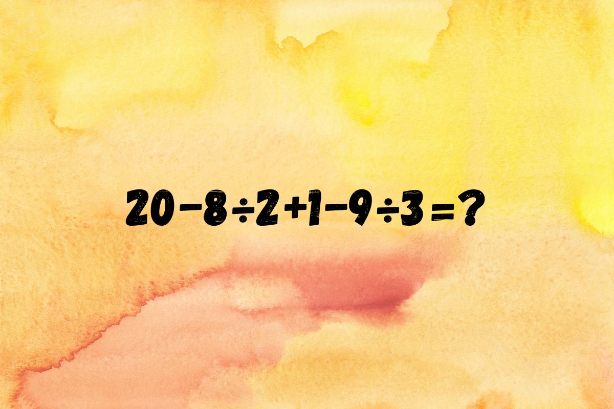 Simple elementary equation baffles adults: do basic math skills fade with age?