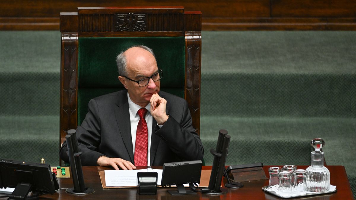 Marszałek Sejmu Włodzimierz Czarzasty