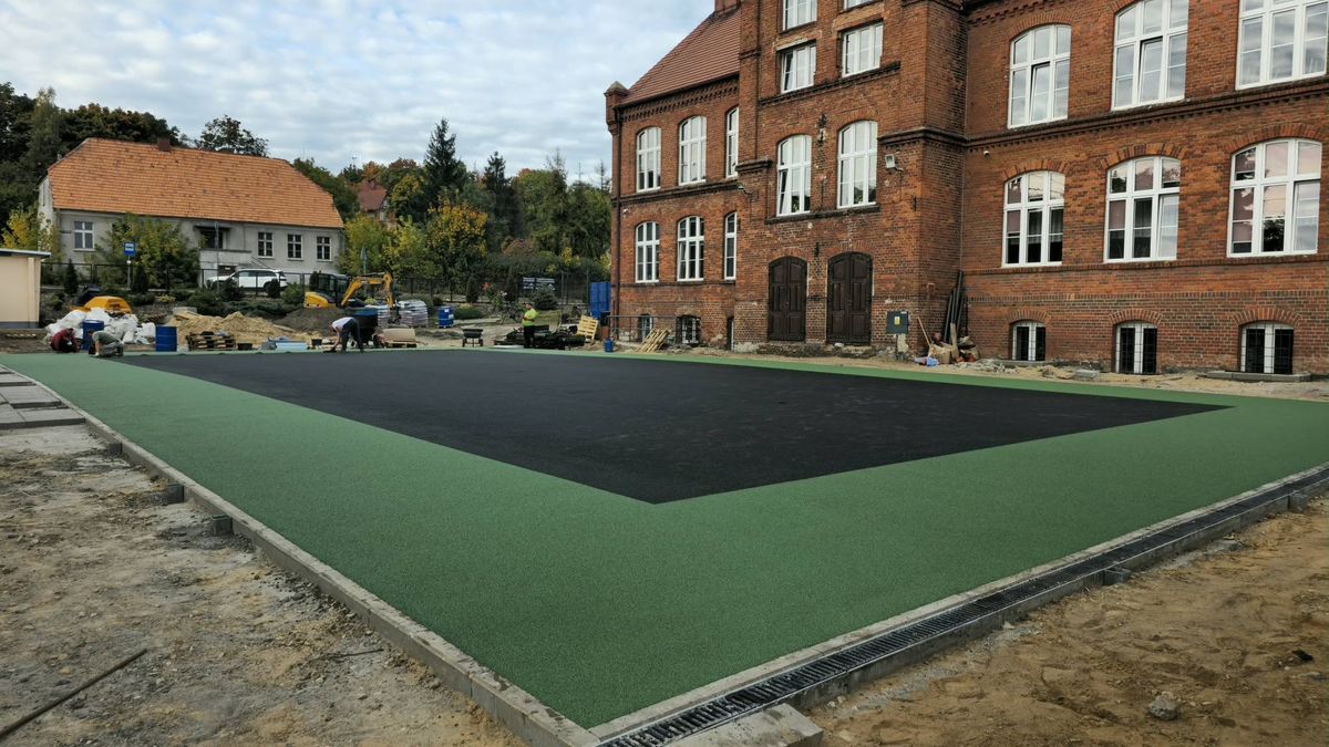 Niebawem planowane jest oficjalne otwarcie boiska