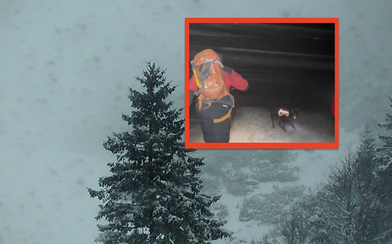 Akcja ratunkowa w Tatrach. Turysta utknął na Ornaku