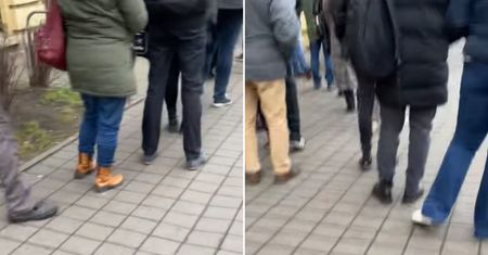 Sceny we Wrocławiu. Od razu chwyciła za telefon