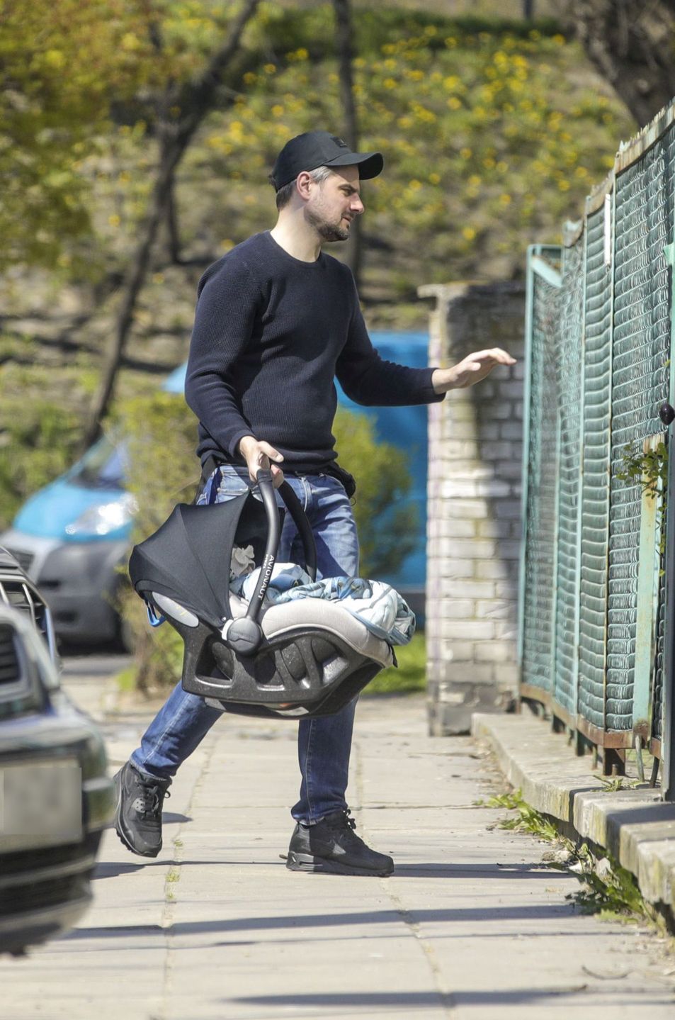 Antoni Pawlicki z córką