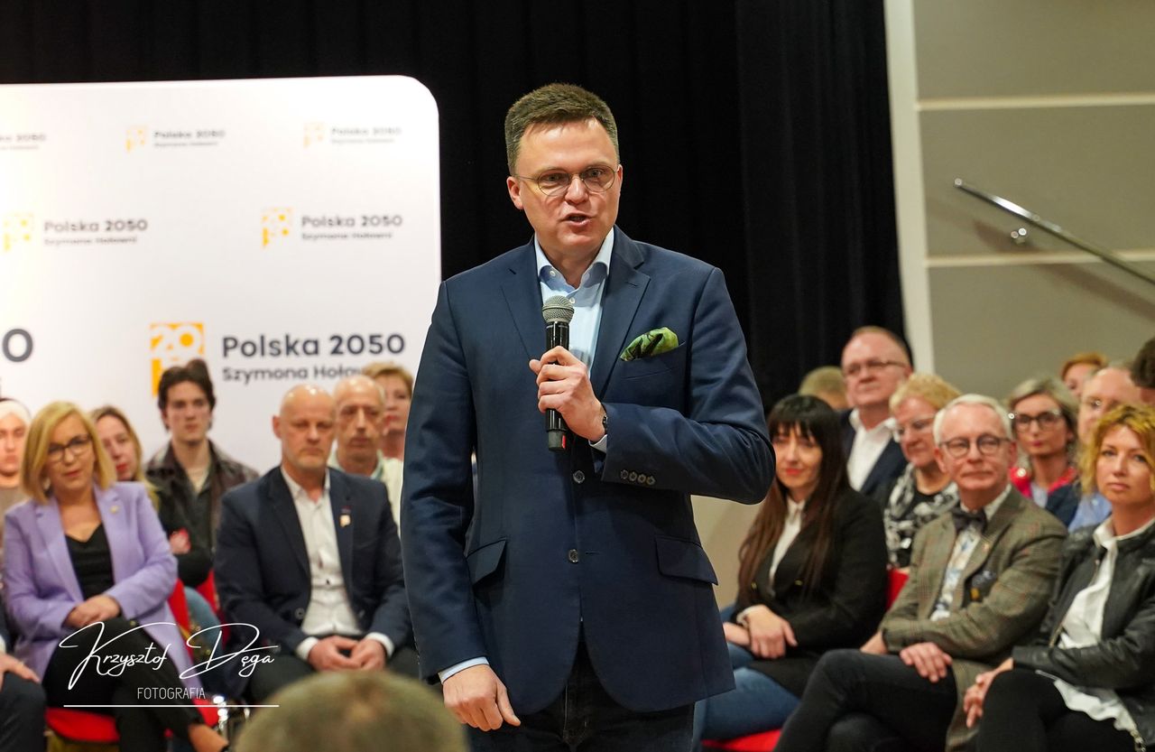 Lider Polski 2050 odwiedził Piłę