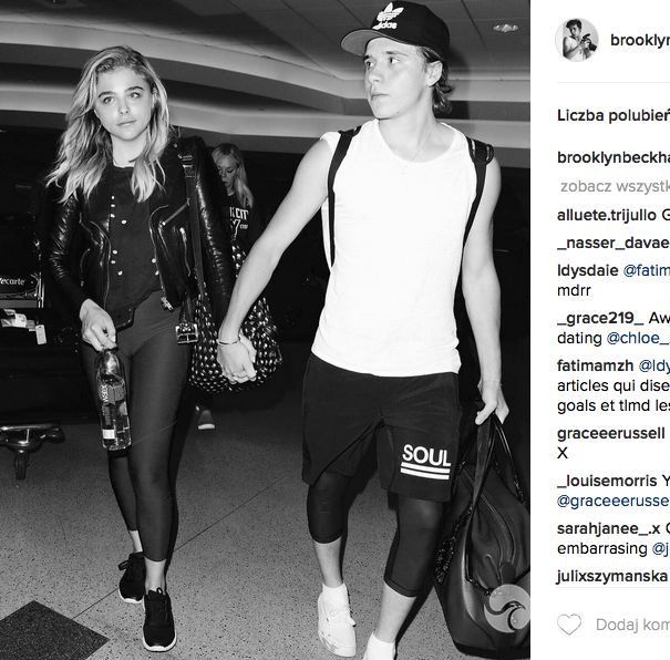 Brooklyn Beckham i Chloe Moretz razem