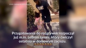 #dziejesiewsporcie: LeBron James trenuje z córką