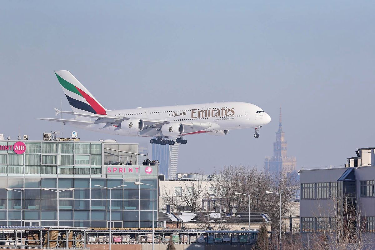 Airbus A380 wylądował w Warszawie. Gdzie można nim polecieć?
