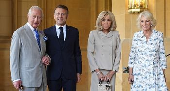 Wpadka Brigitte Macron podczas wizyty w Wielkiej Brytanii. Chciała dogryźć królowej?
