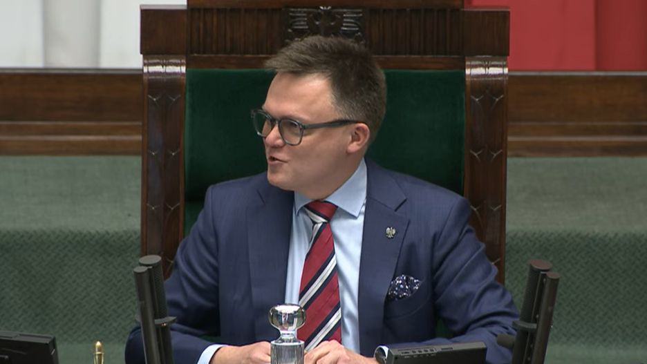 Szymon Hołownia w Sejmie