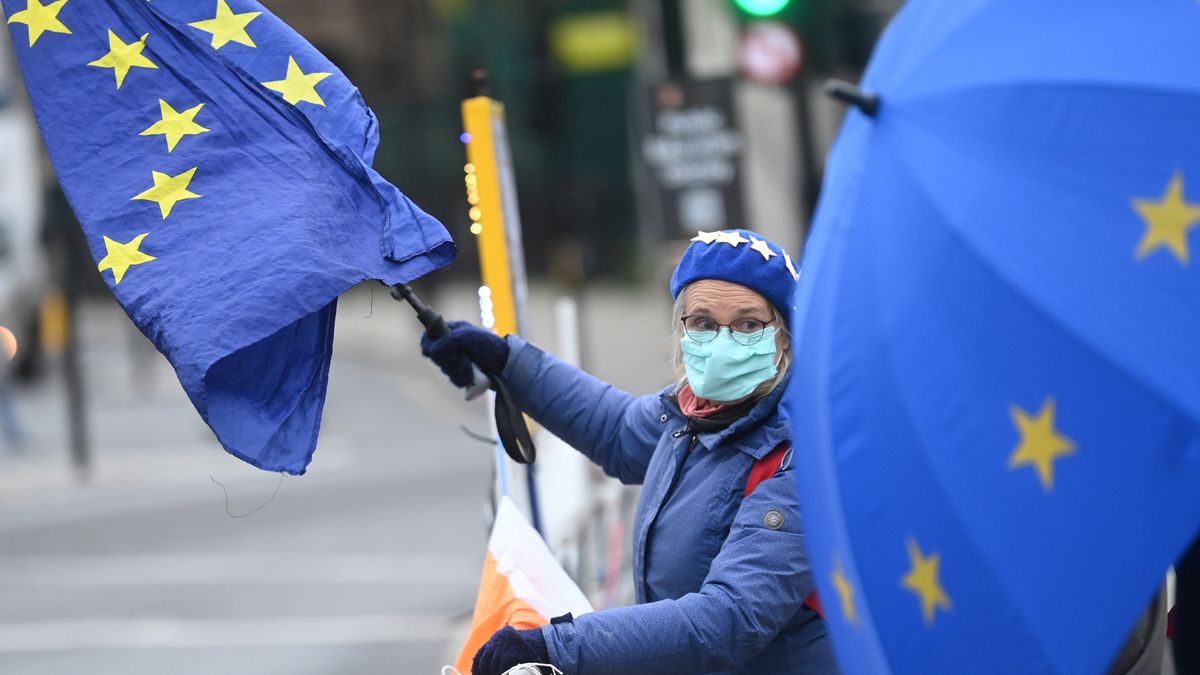 Londyn demonstracje brexit 