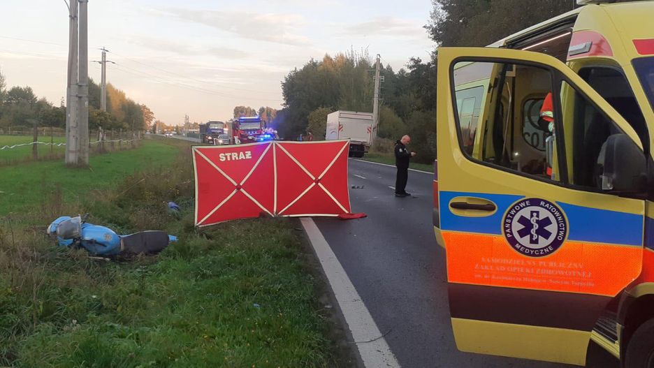 Wypadek na obwodnicy Nowego Tomyśla