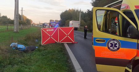 Wypadek na obwodnicy. Nie żyje motocyklista