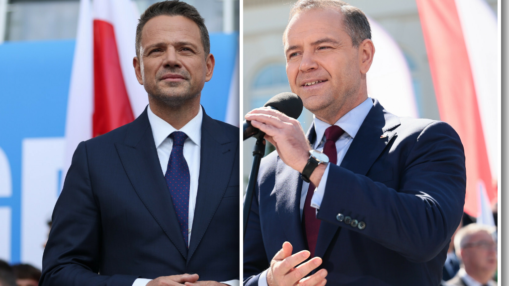 Rafał Trzaskowski i Karol Nawrocki