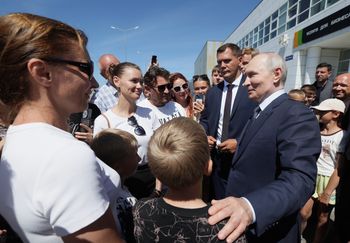 Machina rosyjskiej propagandy. Tak pokazywano wizytę Putina na Syberii