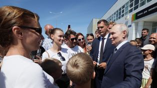 Machina rosyjskiej propagandy. Tak pokazywano wizytę Putina na Syberii