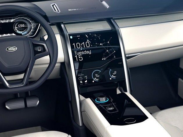 Land Rover Discovery Vision Concept panel