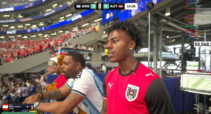 Znany youtuber bez praw do mundialu przebił dwa razy głównego nadawcę