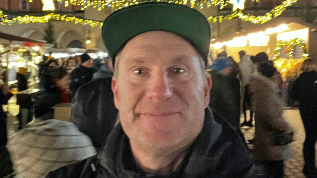 Na zdjęciu: Thomas Gronnemark w Krakowie