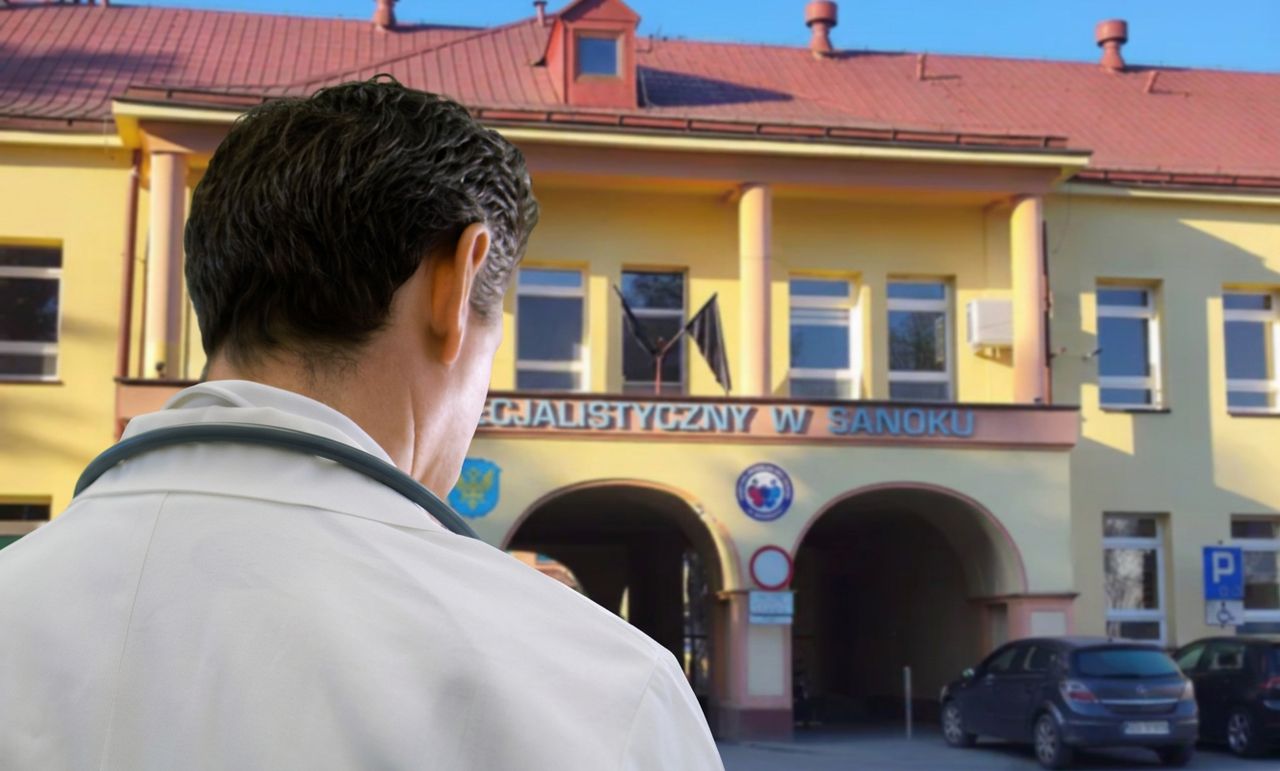 Pracownicy otrzymają tylko 70 proc. pensji. Dramatyczna sytuacja szpitala w Sanoku