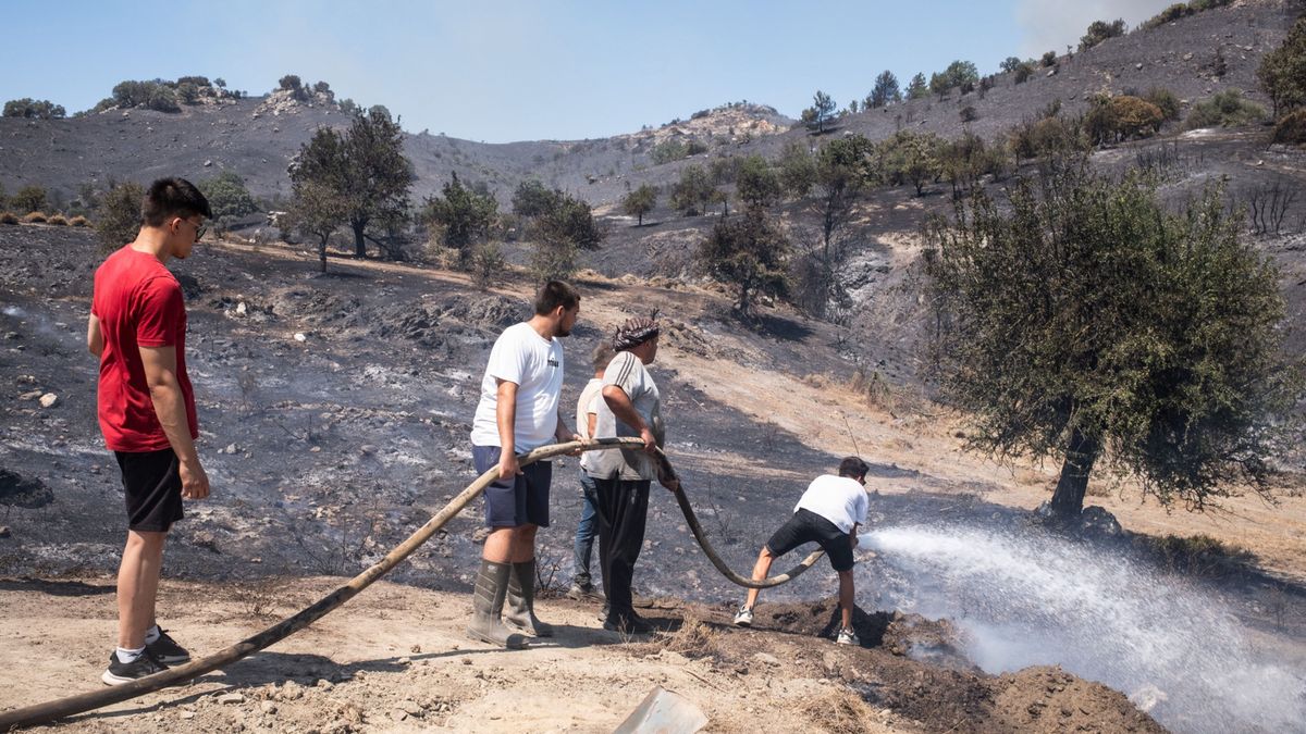 Pożary w Turcji zagrażają turystom w hotelach