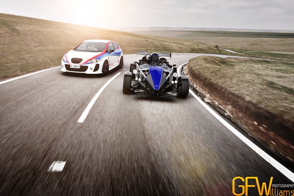 Seat Leon Cupra K1, Ariel Atom 300 (fot. GFWilliams.net Photography)