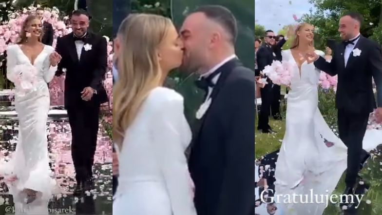 Ślub Karoliny Pisarek