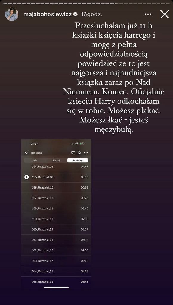 Wpis Mai Bohosiewicz