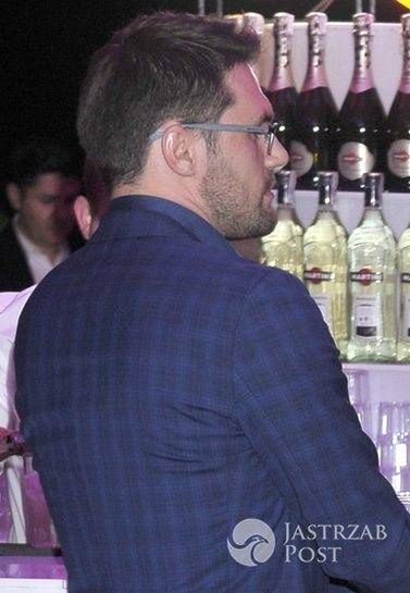 Iwona Węgrowska i Maciej Marcjanik na relacji z czerwonego dywanu gali Billboard 2016 zorganizowanej przez Jastrząb Post, Martini i E! Entertainment.