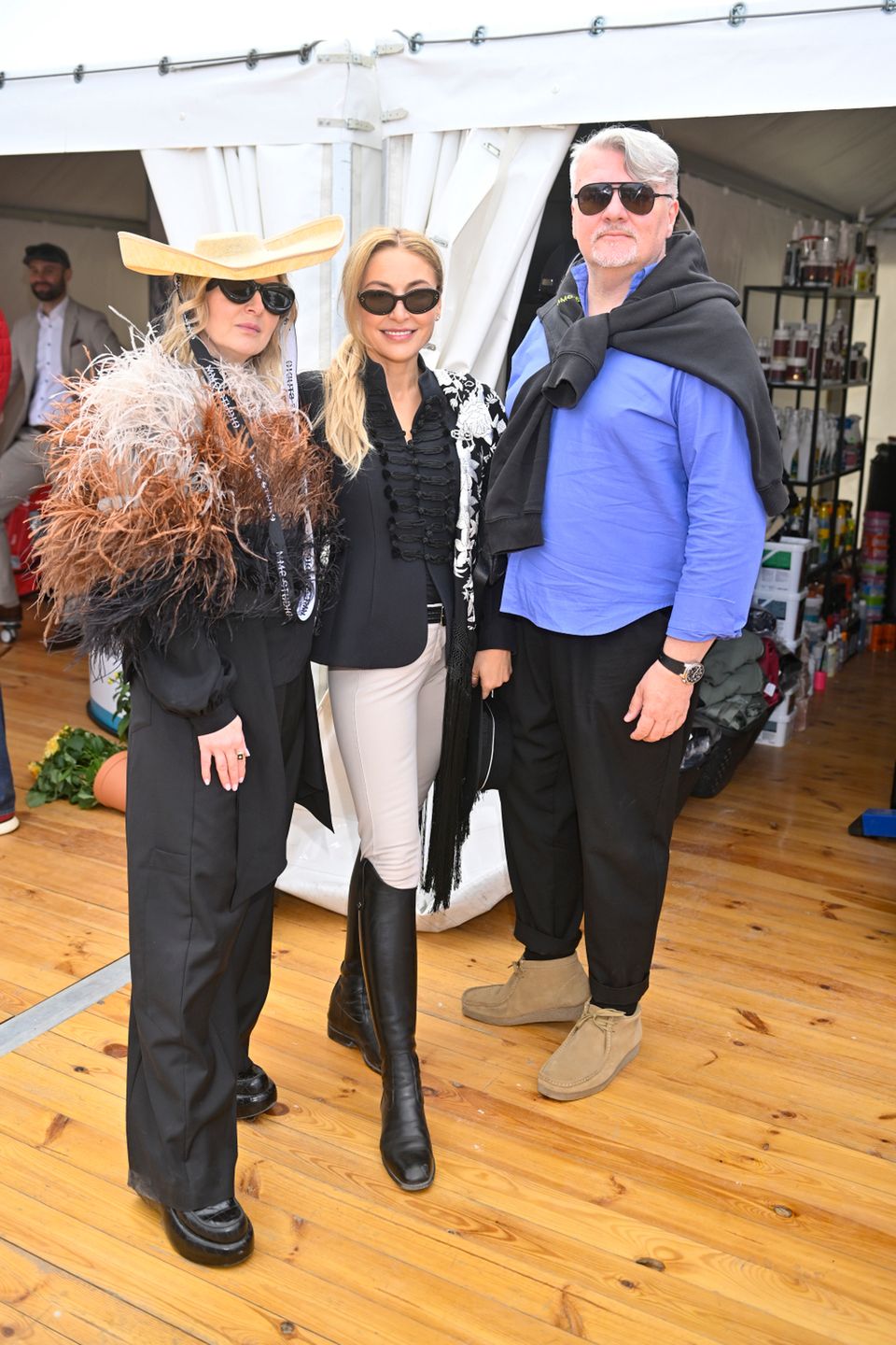 Dorota Weka, Rafał Michalak, Ilona Majer - Gałkowo Perlage Masters 2023 (fot. AKPA)