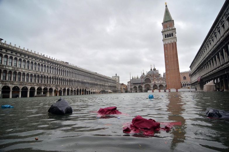 Wenecja pod wodą. Powódź nie ustępuje