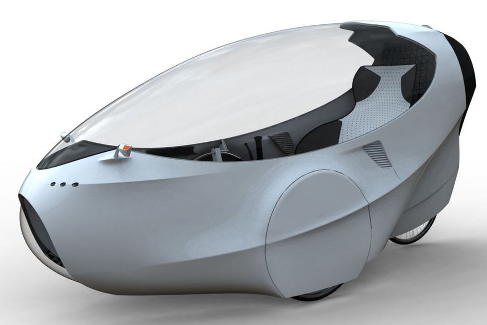 GinzVelo: elektryczny samochód i rower w jednym. Tak wygląda pogromca korków