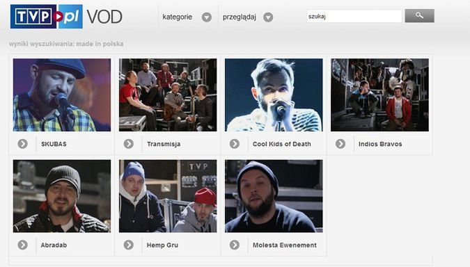 Już chciałem pochwalić TVP, ale chyba nie można. Czemu koncerty są „nieoficjalnie” na YouTube, a nie ma ich na VOD TVP? 2