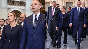 TYLKO U NAS: Ekspertka o stylizacji Marty Nawrockiej z Watykanu. "Detal okazał się decydujący"