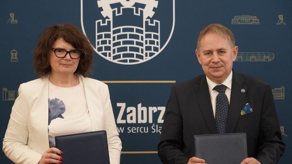 Podpisanie listu intencyjnego o współpracy między Zabrzem i Śląskim Uniwersytetem Medycznym, Zabrze, 4.06.2025.