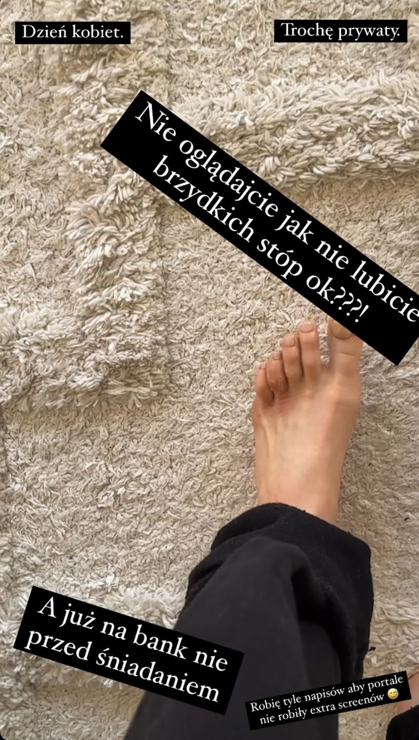 Maffashion pokazała zmasakrowaną stopę