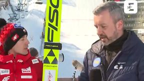 "Panie Kamilu". Stoch odpowiedział: "A dzisiaj już na pan przeszliśmy?"