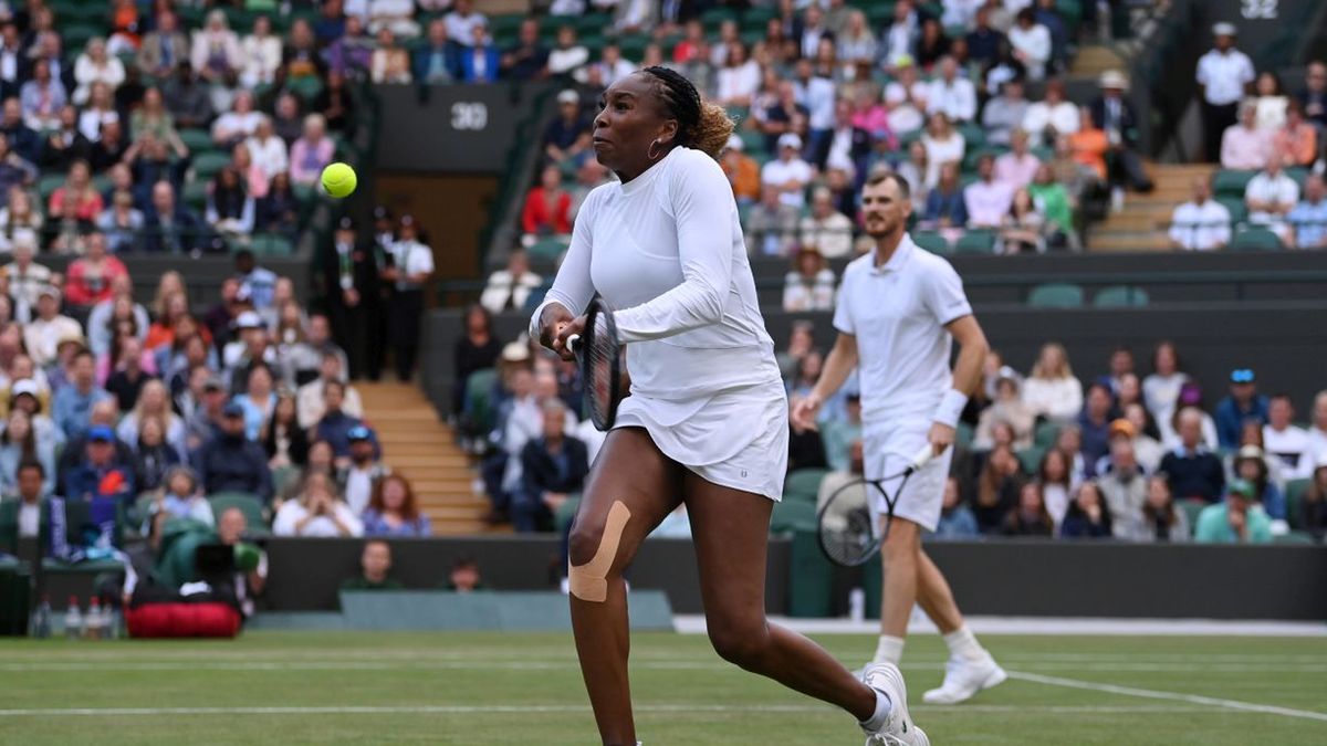 Na pierwszym planie zdjęcia: Venus Williams