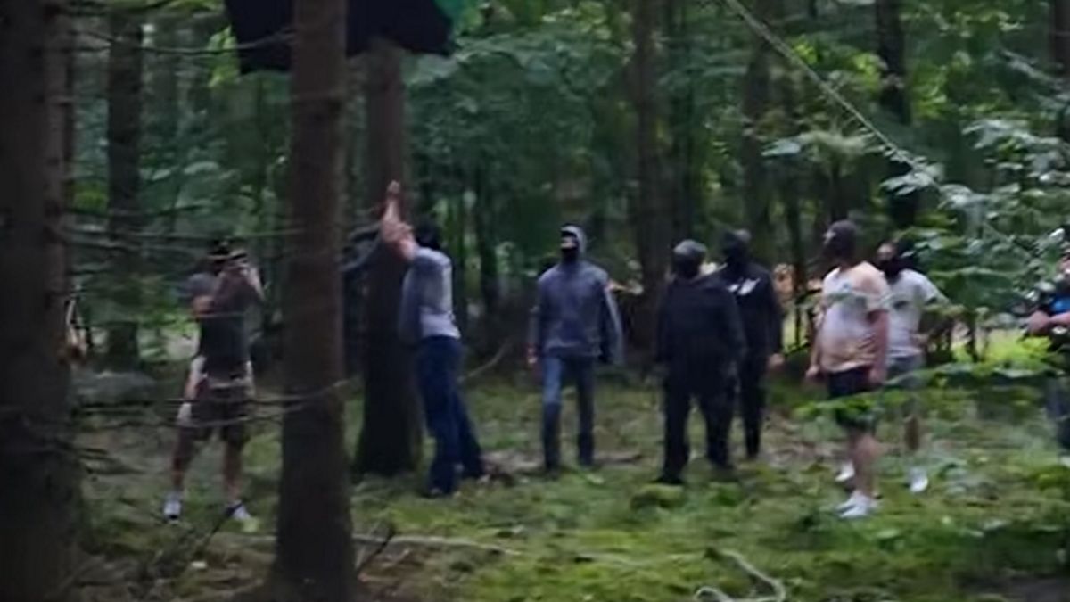 Atak na aktywistów został nagrany