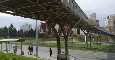 Drugie podejście do przetargu na przebudowę kładki nad ul. Filaretów. W pierwszym oferty były za drogie