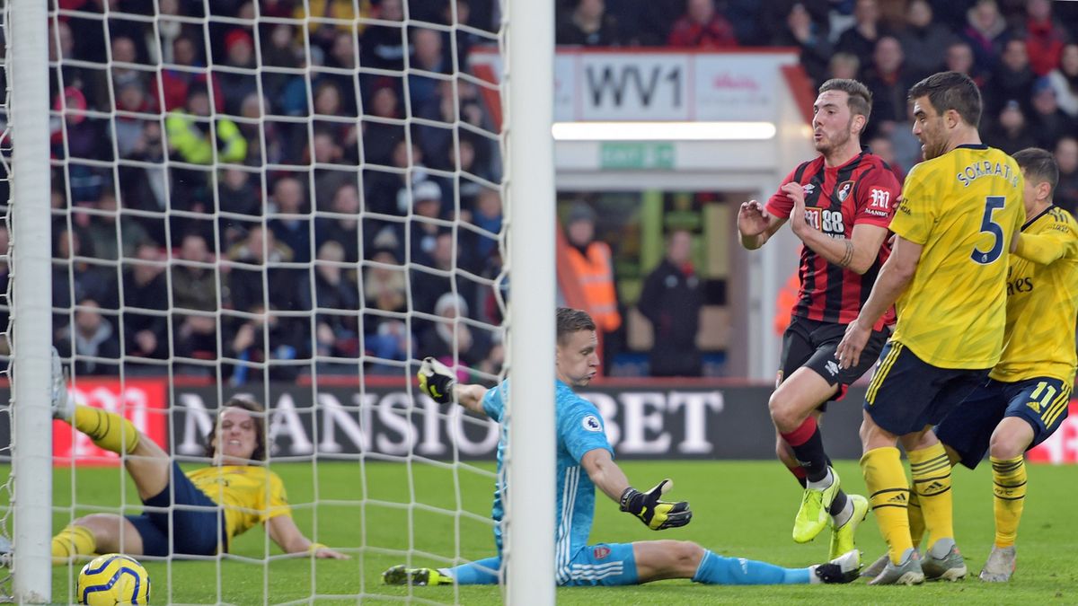 PAP/EPA / GERRY PENNY / Zdjęcie z meczu Bournemouth - Arsenal