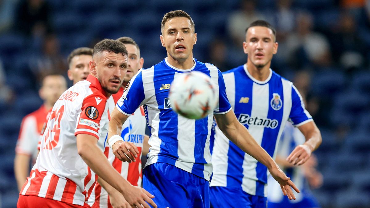 PAP/EPA / Jose Coelho / Mecz Ligi Europy: FC Porto - FK Crvena zvezda