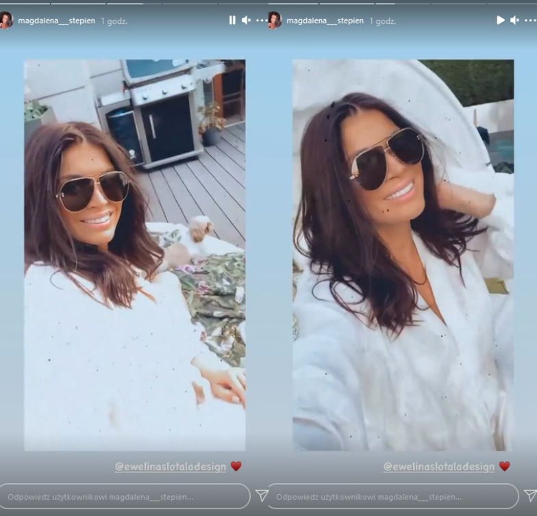Magdalena Stępień wróciła na Instagram